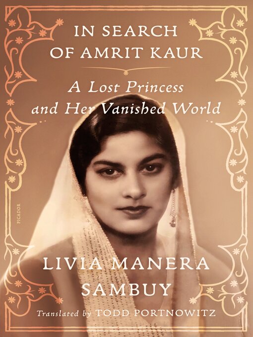 Title details for In Search of Amrit Kaur by Livia Manera Sambuy - Wait list